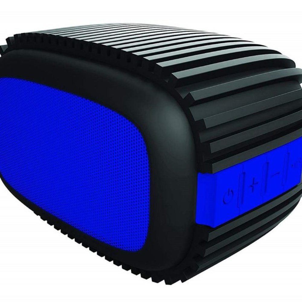 Sharper Image Bluetooth Speaker 4.0 Water Splash-Proof, Rugged Design for Outdor